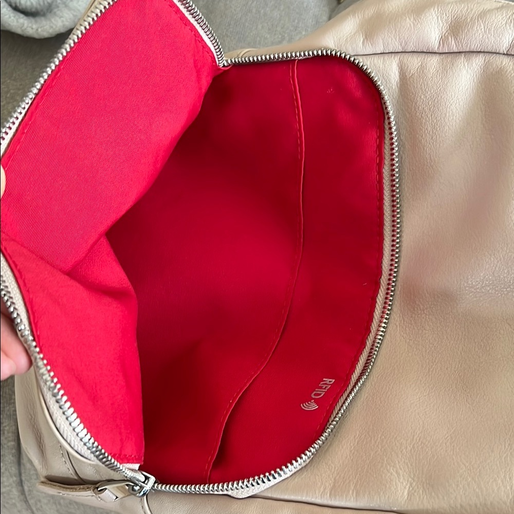 Knomo London Mini Mount Leather 10" Backpack Concrete - Picture 9 of 13